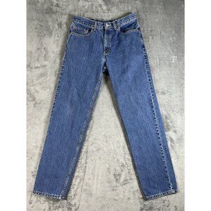 VTG Levi's 550 Men's 34x34 Relaxed Fit Denim Jeans Made In USA 2001 (Fits 34x33)